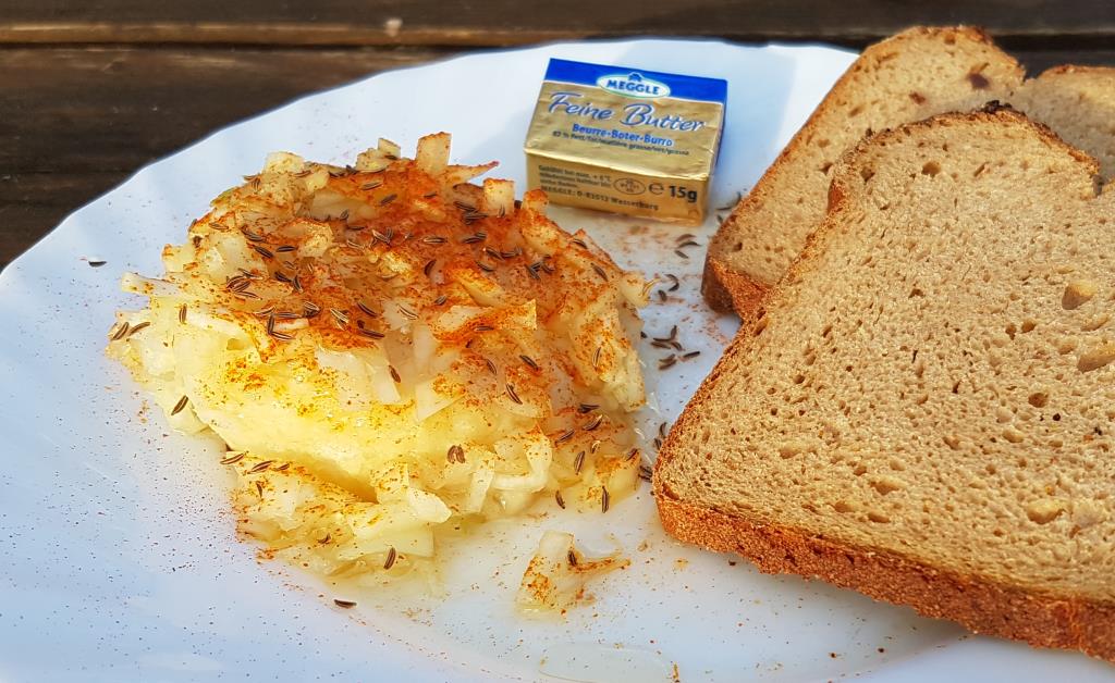 Handkäse auf der Landauer Hütte